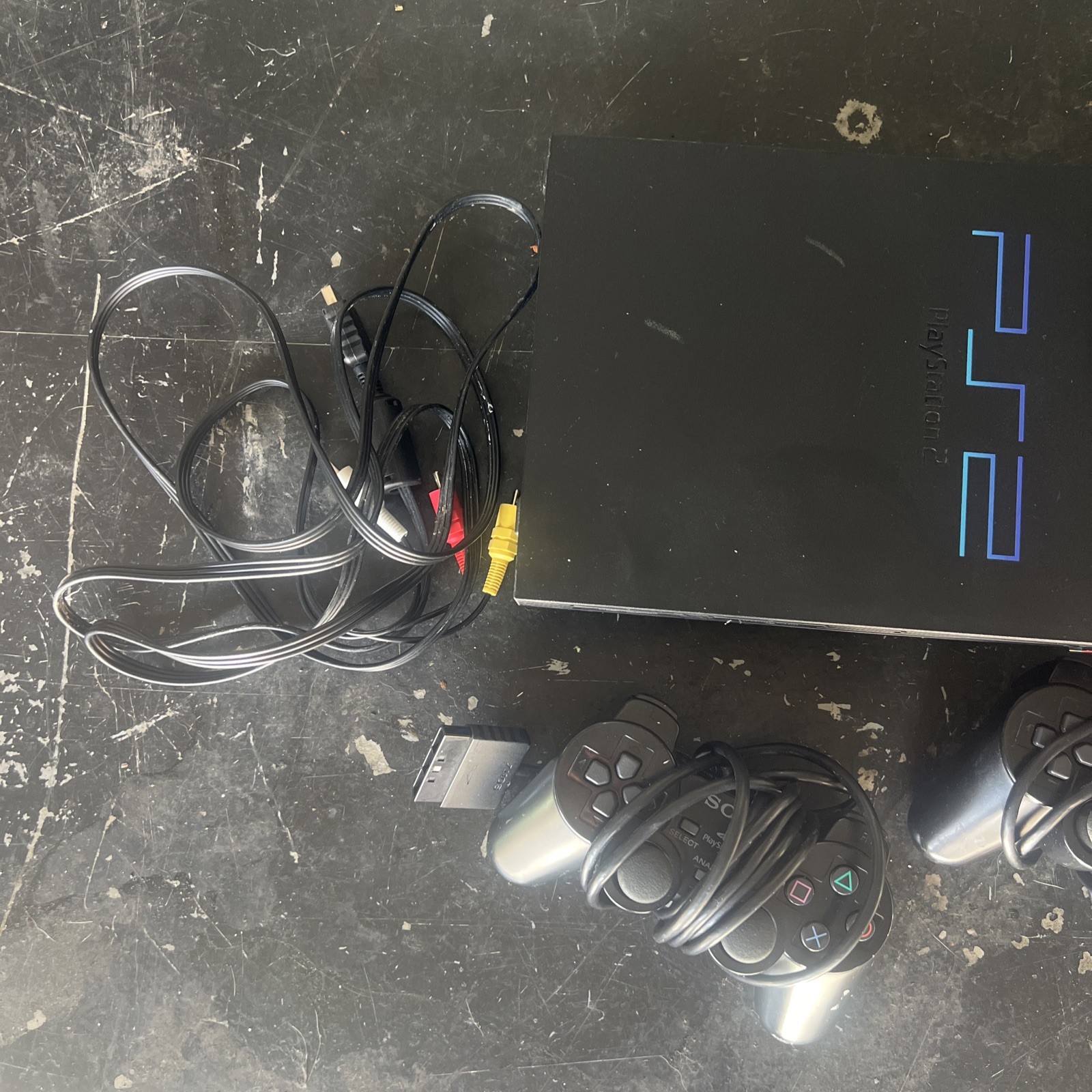 Sony PS2 Game System Gaming Console PLAYSTATION-2 Black