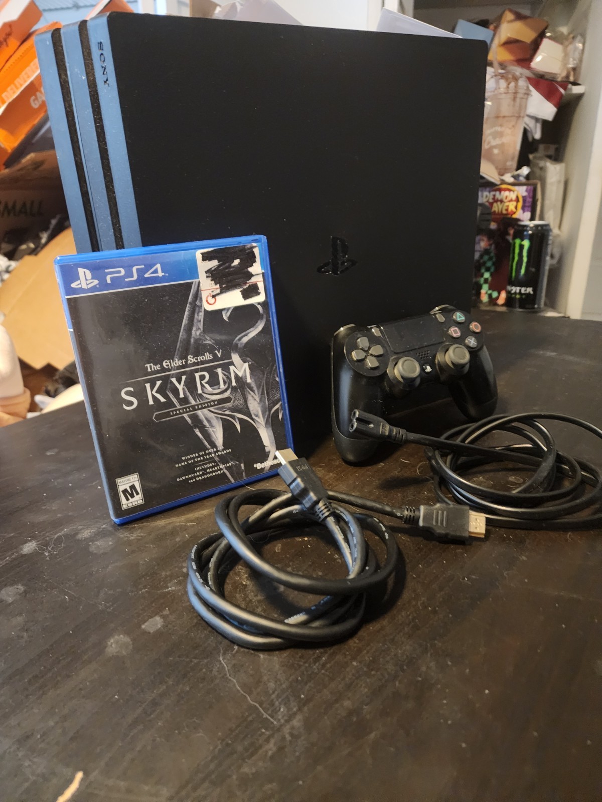 Sony PlayStation 4 Pro Black Console 1TB