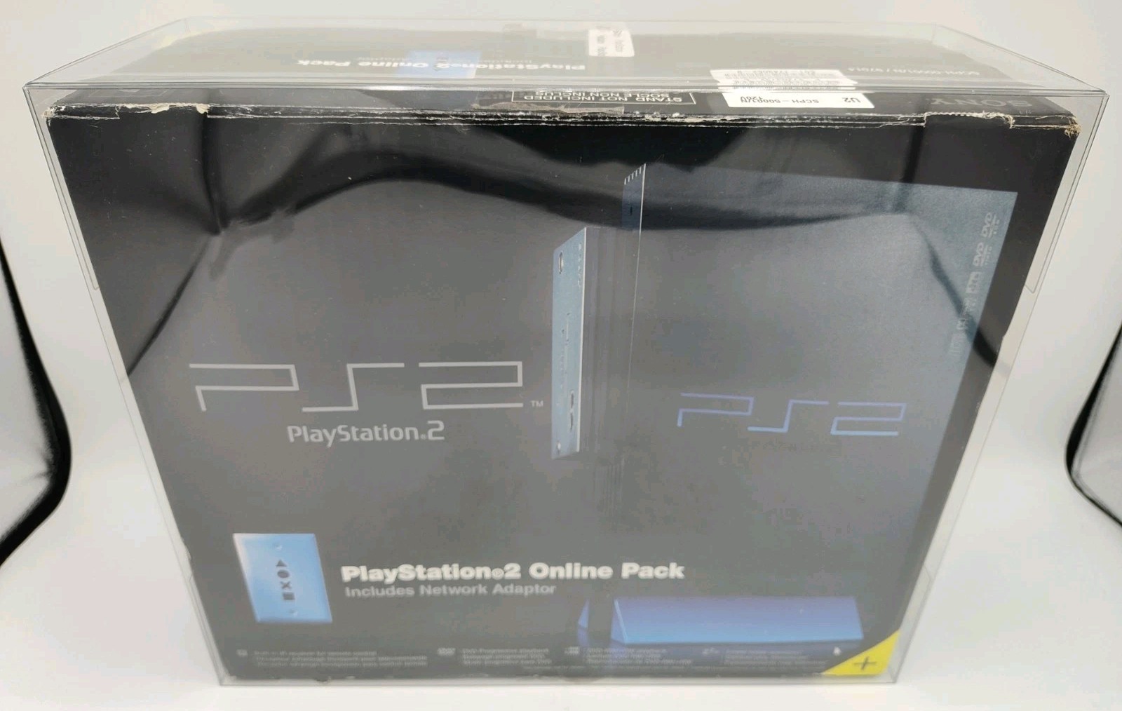 Sony PlayStation 2 SCPH-50001/N Online Pack Console Box ONLY + Case Protector!
