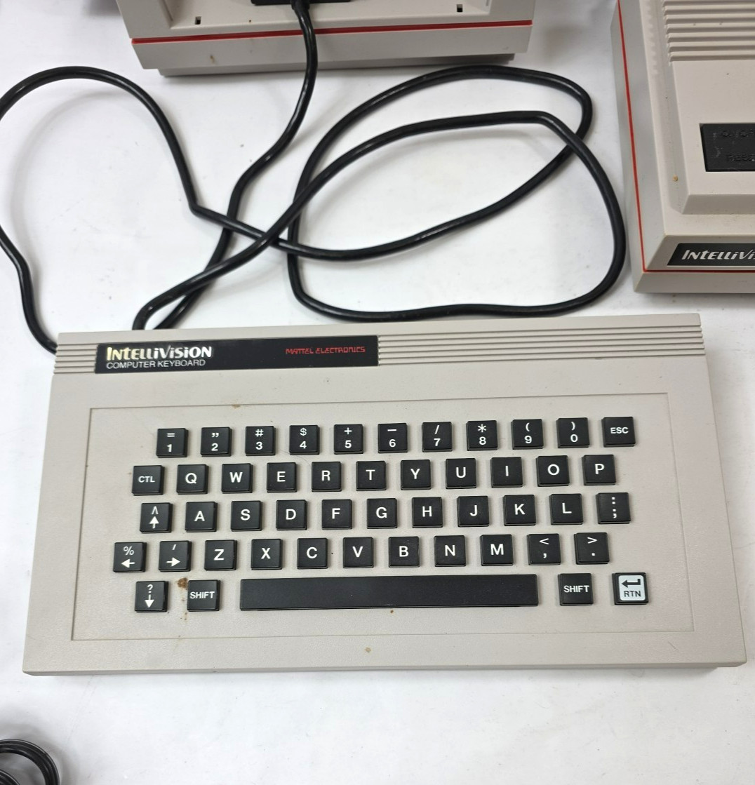 Intellivision Computer Module Keyboard Master Component Manuals & 1 Box