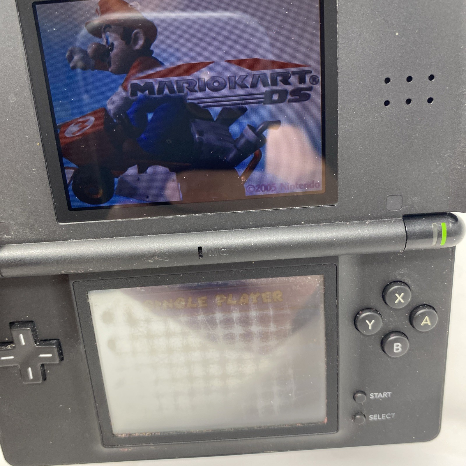 Nintendo DS Lite Handheld Game Console USG-USA-1 Broken Hinge