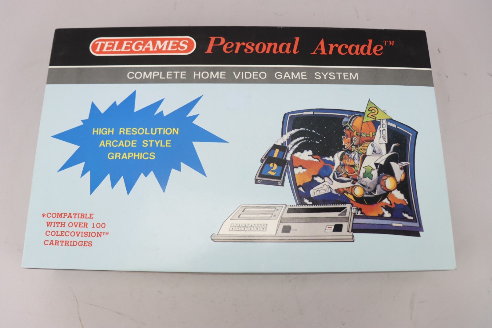 NTSC DINA 2 in 1 Telegames Personal Arcade Colecovision Sega NIB NOS