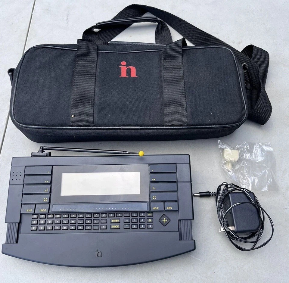 Vintage Interactive Network C-0300 Control Unit Sega Video Game Accessory w/ Bag