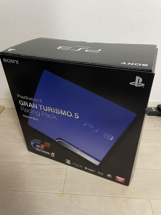 GRAN TURISMO 5 RACING PACK PS3 limited edition Titanium Blue CECH-2500A Japan
