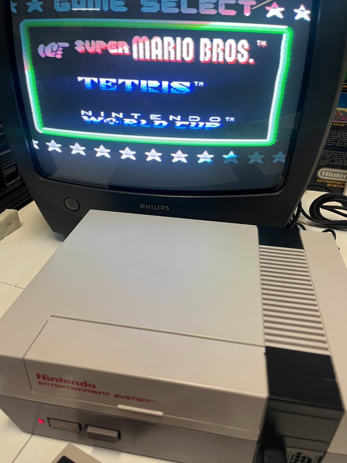 NINTENDO NES CONSOLE CONTROL DECK PAL B SCART FRANCE NES-S-CD-FRA BOXED TESTED