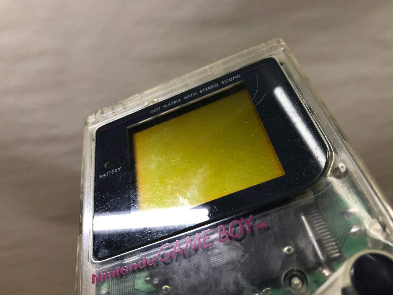 GameBoy Bros. Skeleton Console Nintendo Japan – Tested Working LG8932