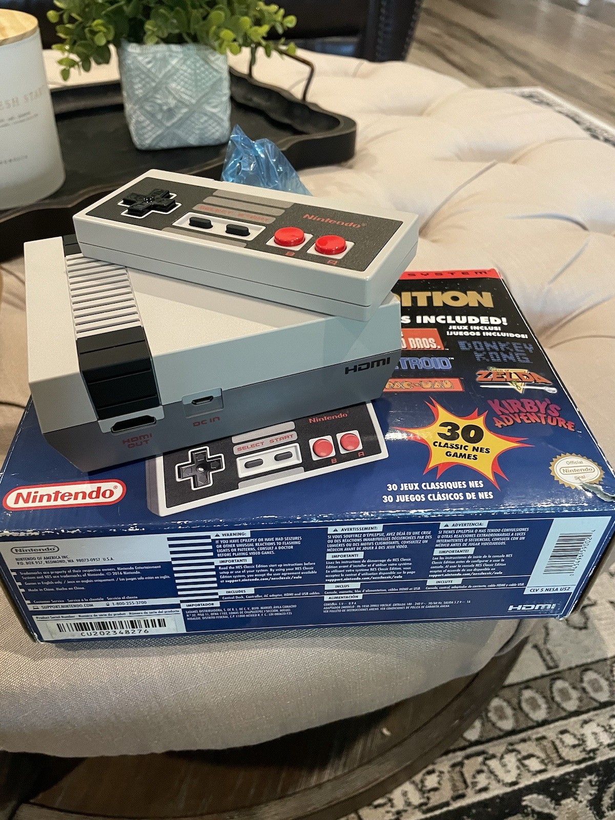 Nintendo Super NES Classic Edition Gaming Console – Grey