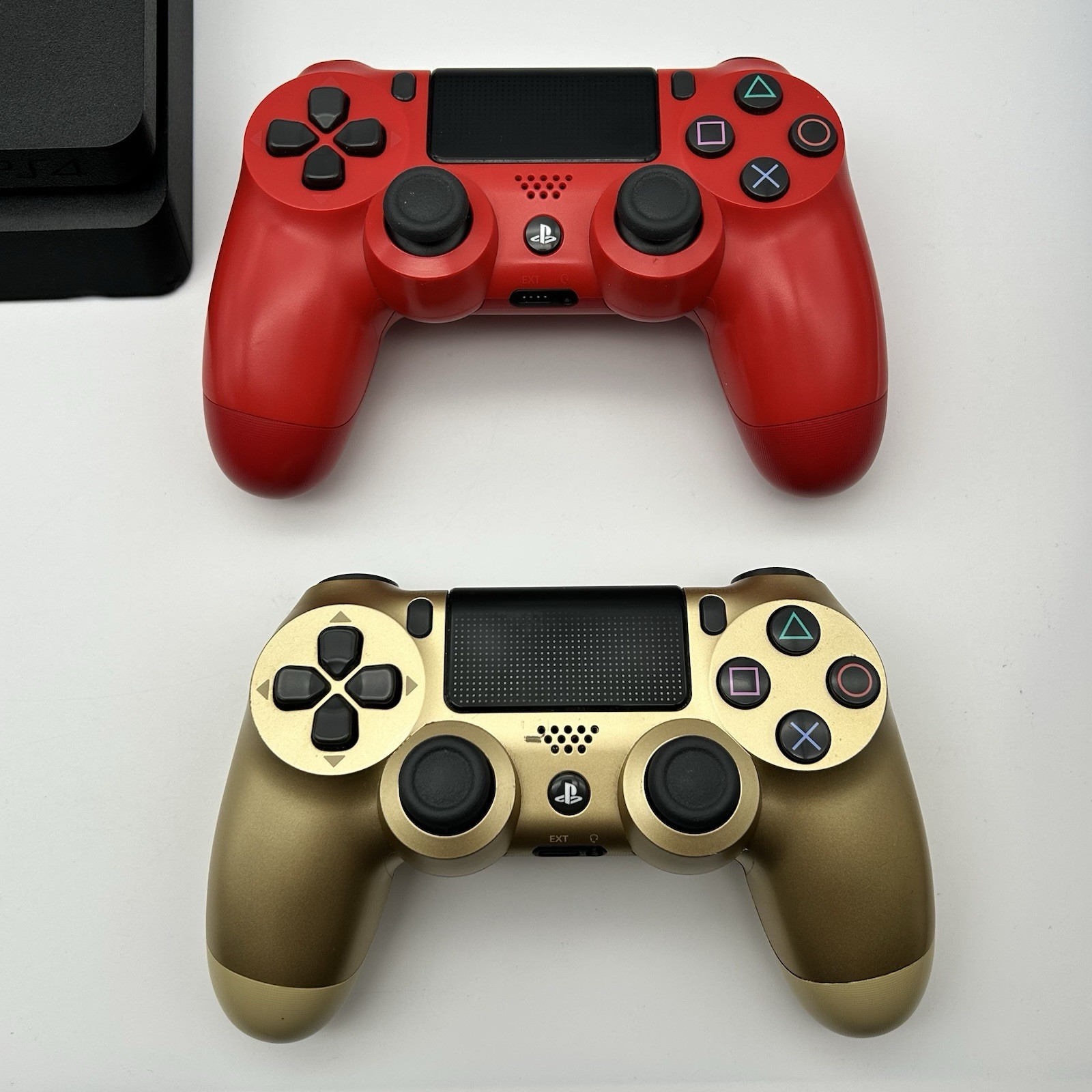 Sony PS4 Slim 1TB Console Bundle [Includes 2 Controllers, Power Cord, HDMI Cord]