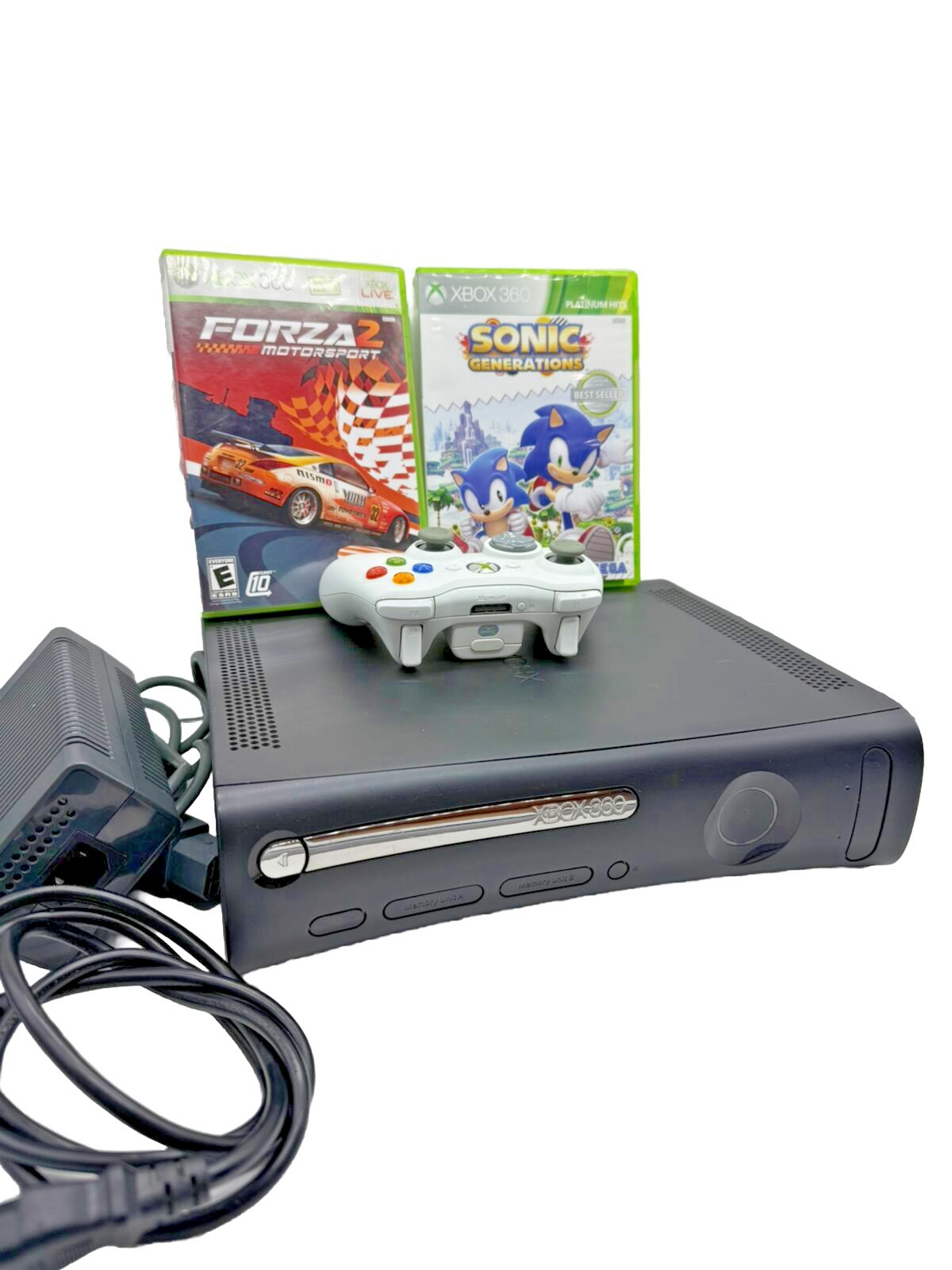 Authentic Xbox 360 Pro / Elite Black 120GB HDD+ US Seller/ HDMI/PRE-OWNED/TESTED