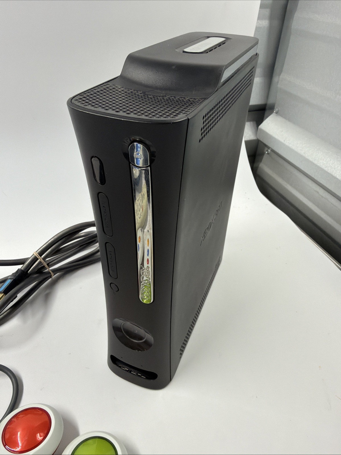 Microsoft Xbox 360 Elite 120GB Console Bundle OEM Controller Cords Tested