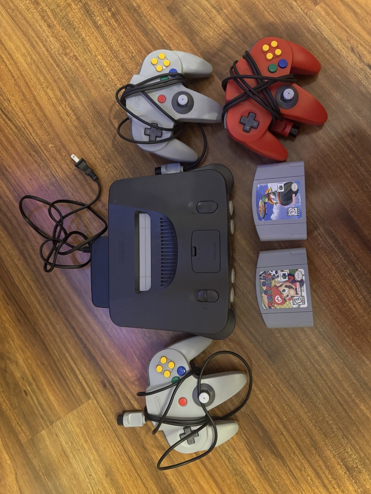 N64 + Games + Controllers