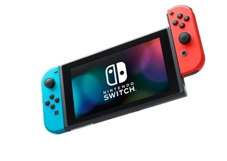 Nintendo Switch 32GB Handheld Console (Neon Red & Neon Blue)