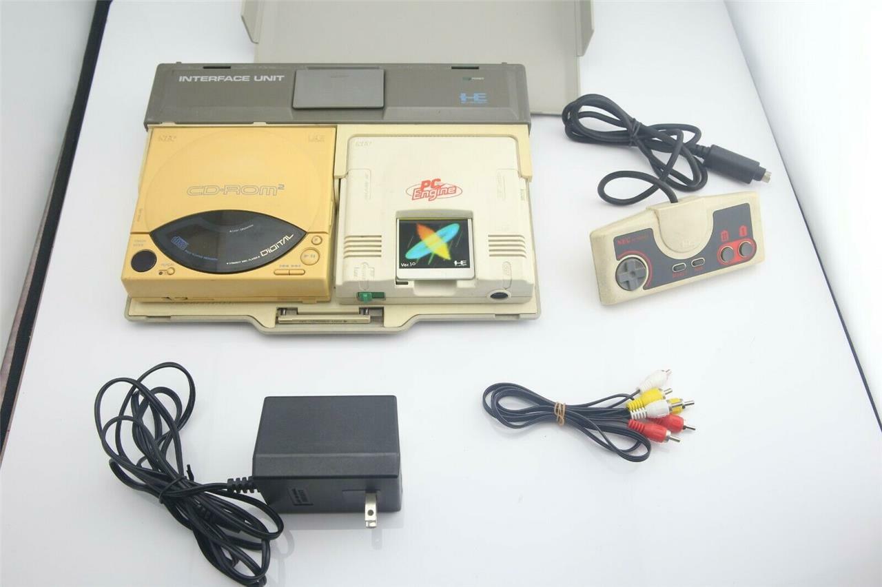 PC Engine CD-ROM2 System Interface Unit working Japan NEC IFU-30 system US Selle