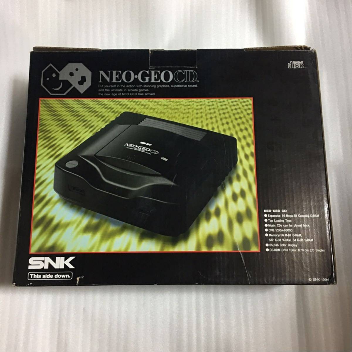 Used Neo Geo CD PAL Version Overseas Version Body Video Game With Box Adapter