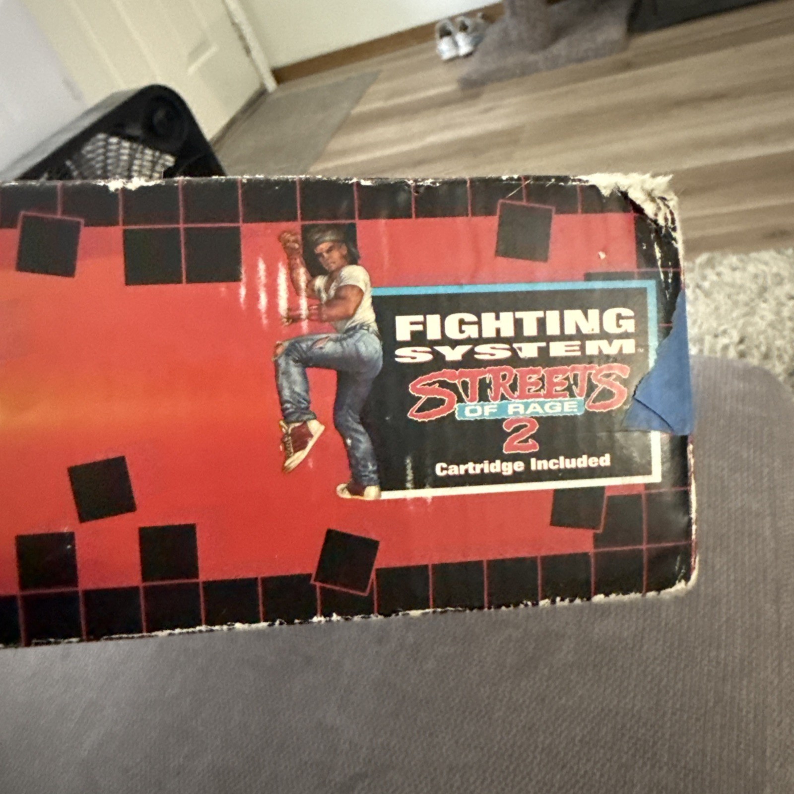 Sega Genesis Console Fighting System Model 1 w/Box & Controller UNTESTED