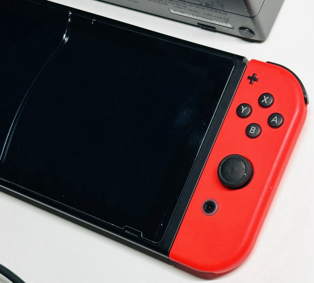 Nintendo Switch 32GB V2 Console System Neon Red Blue JoyCons Tested/Works 7949