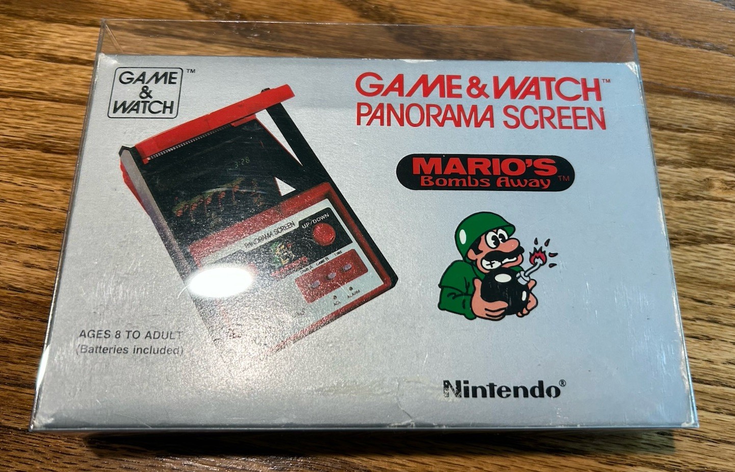 Nintendo Game & Watch MARIO’S BOMBS AWAY Panorama Screen TB-94 1983 Boxed CIB