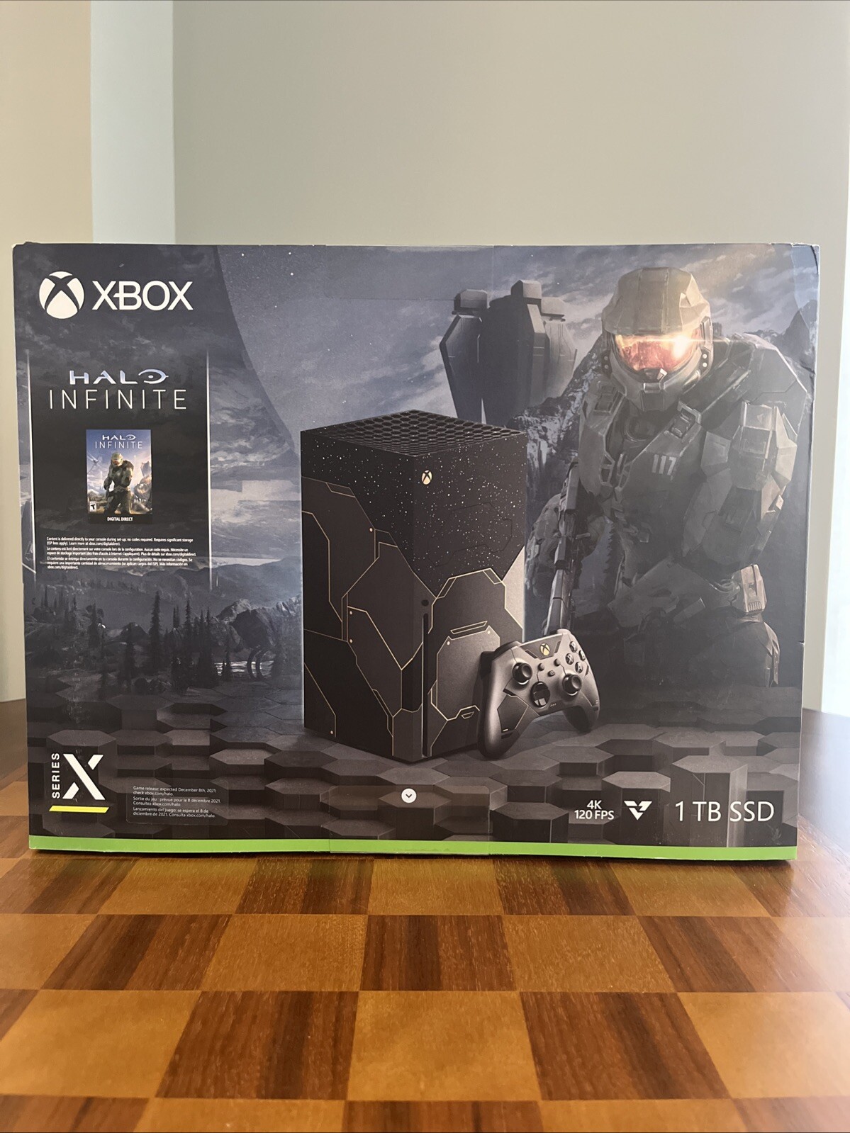 NEW IN HAND Microsoft Xbox Series X Console Halo Infinite Limited Edition Bundle