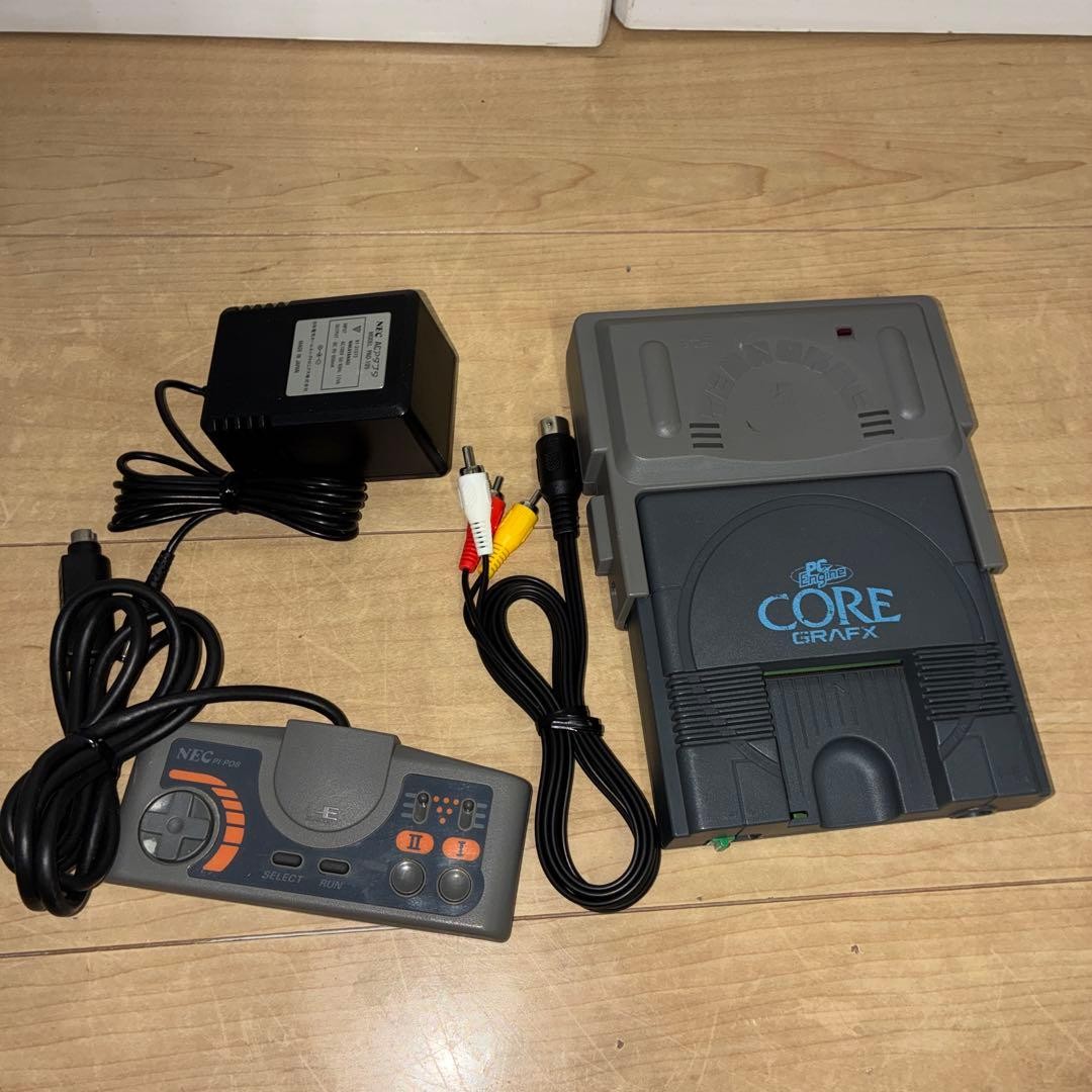 NEC PC Engine CoreGrafx Core Grafx PI-TG3 Console System Tested