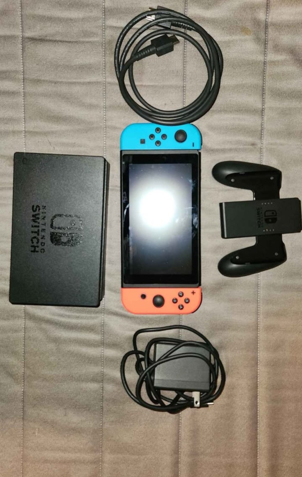 Nintendo Switch with Game Collection and Wired Controller