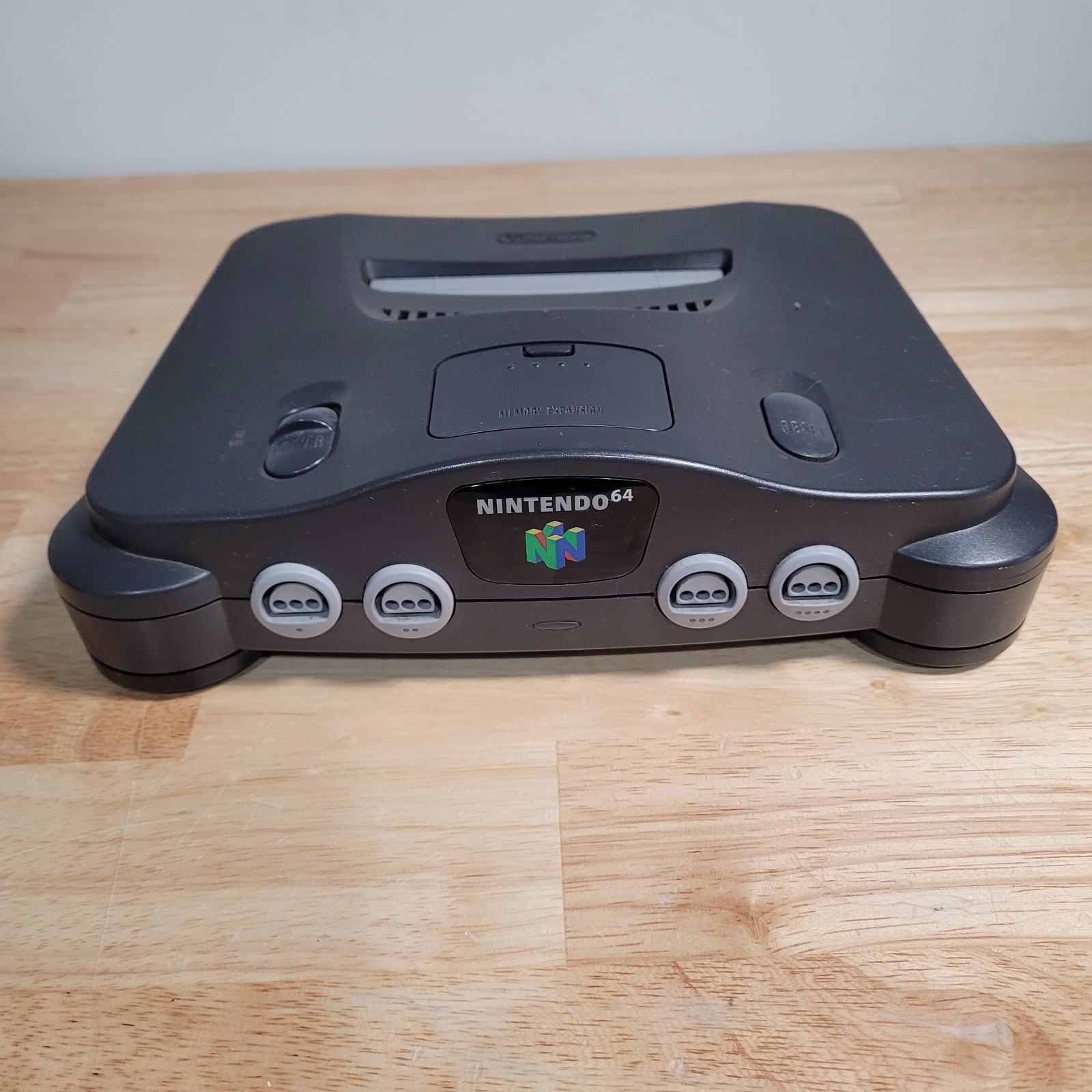 Nintendo 64 N64 Console Charcoal Gray Complete Set w. Expansion Pak – Tested
