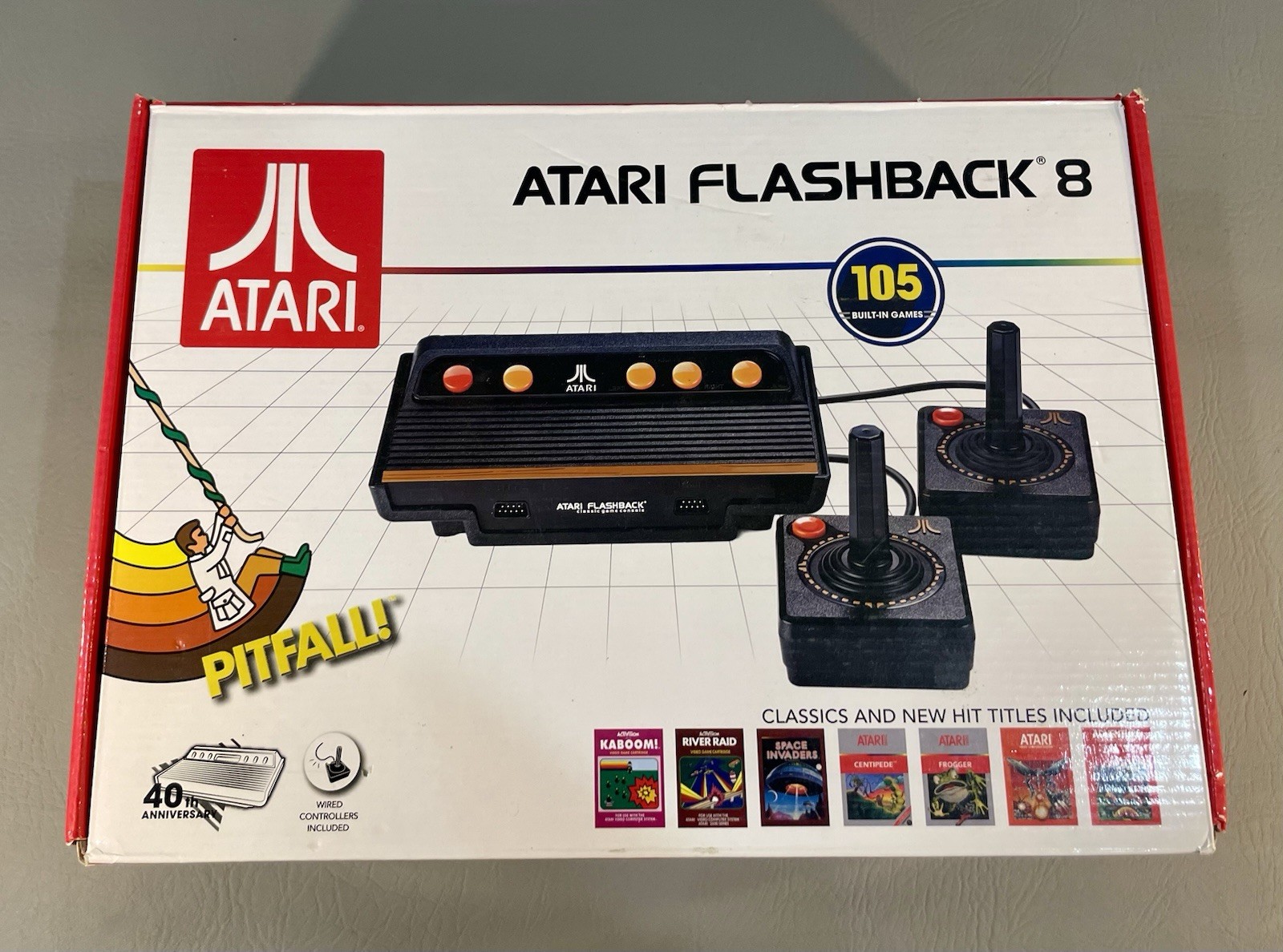 🕹️Atari Flashback 8 • 40th Anniversary Edition • 105 Built-In Games • AR3220