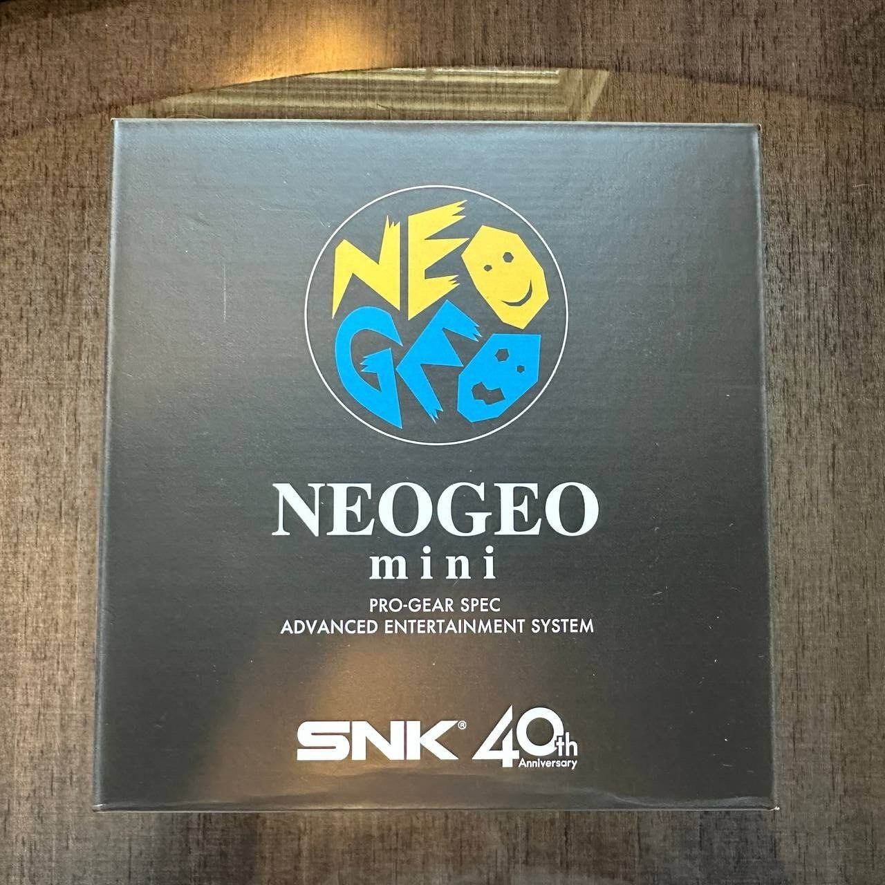 NEOGEO Mini Pro-Gear Spec Classic Japanese Edition SNK 40th Anniversary Sealed