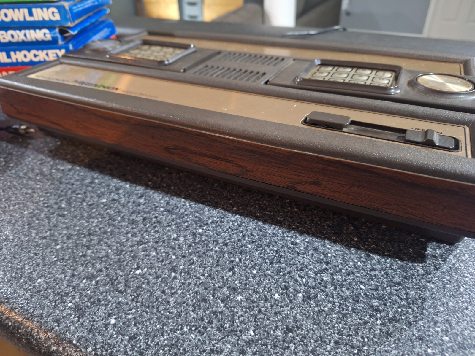 Mattel Intellivision Console Bundle With Games 100% TESTED WORKING Good Shape!