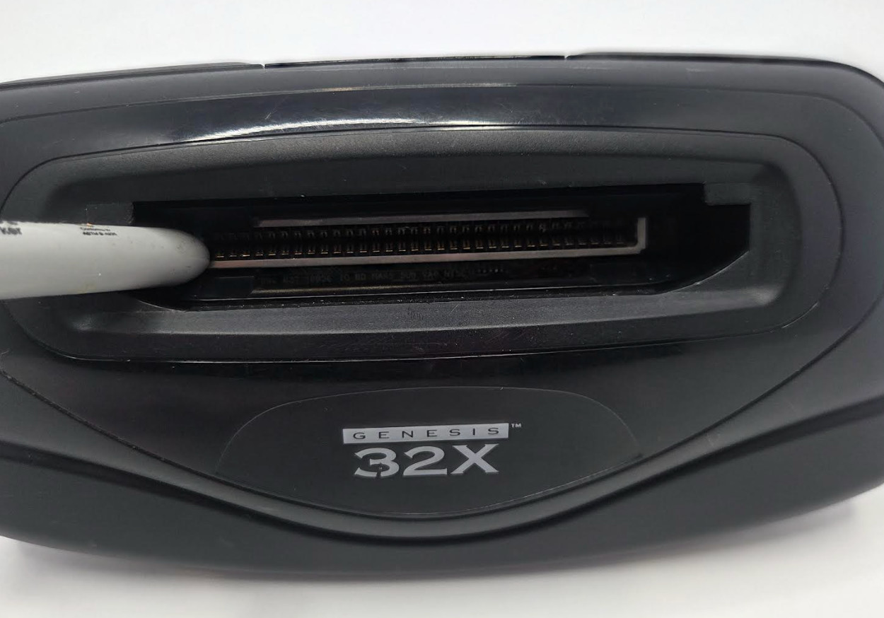 Sega Genesis 32X Console Attachment MK-84000A w Spacer Untested No Cables