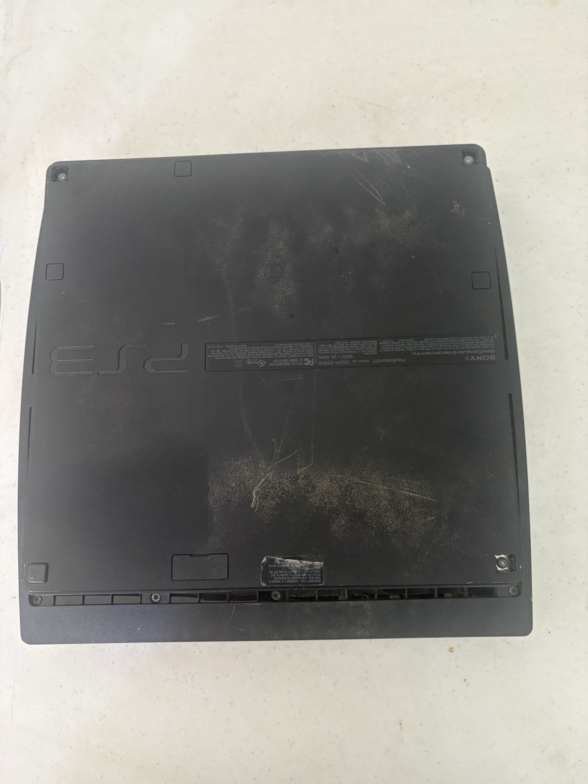 Sony PlayStation 3 Slim Black Console CECH-2501A