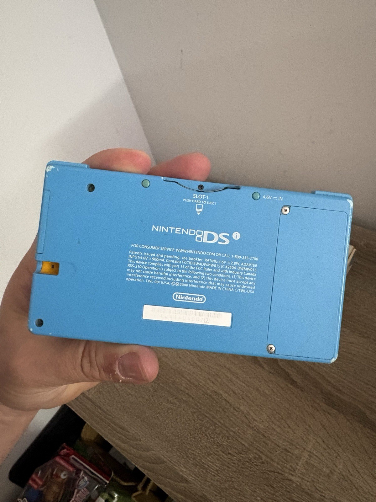 Nintendo DSi Light Blue Handheld Console Complete w/Box – Repair
