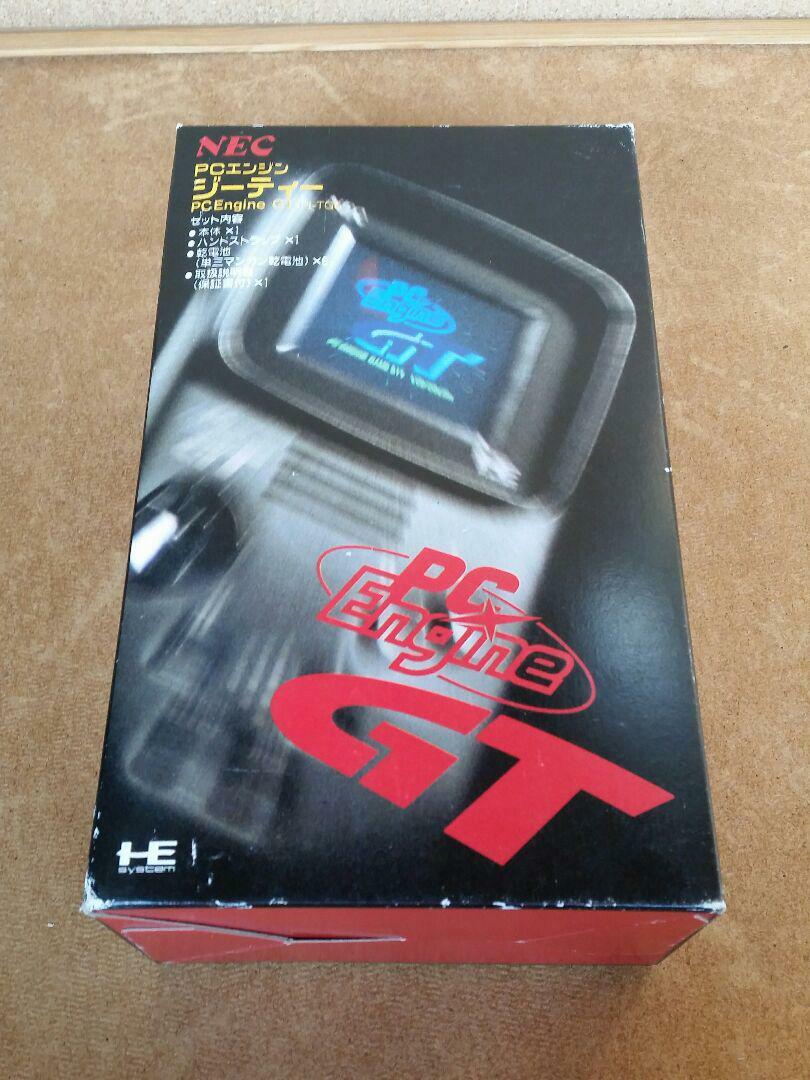 PC Engine GT NEC PCE Portable Game Console Set Japan Model FedEx shipping
