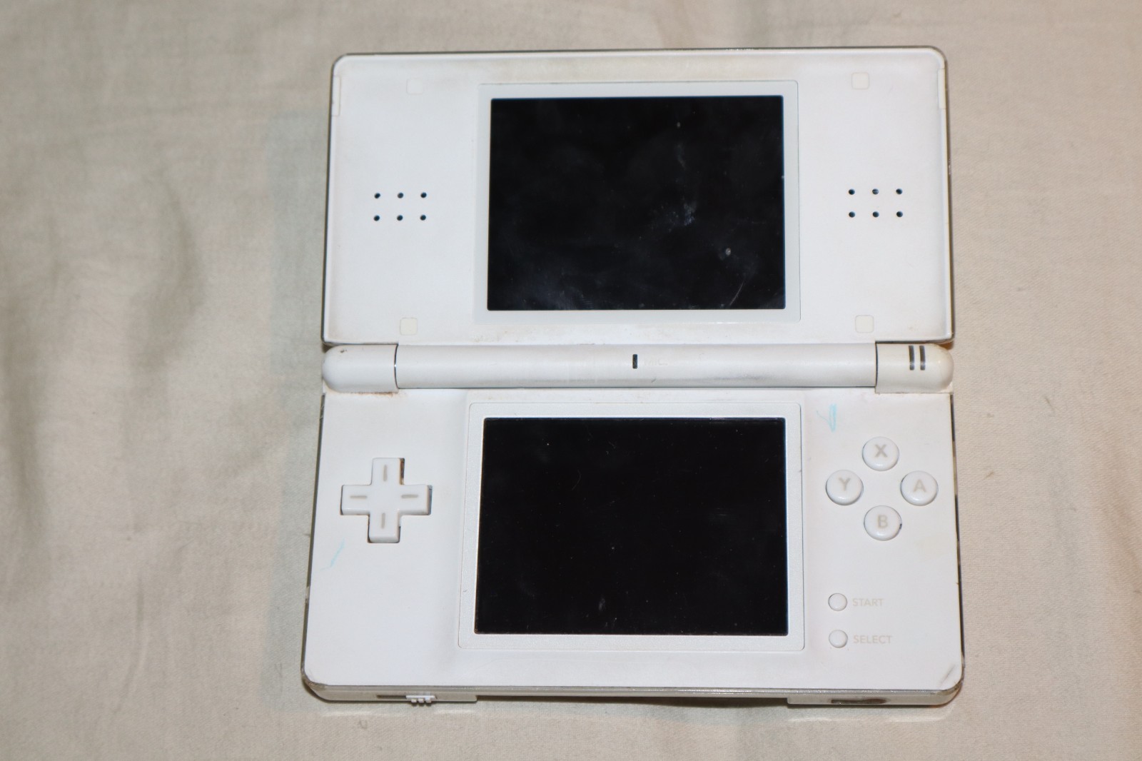 Nintendo DS Lite Handheld Console ONLY- Polar White *READ*