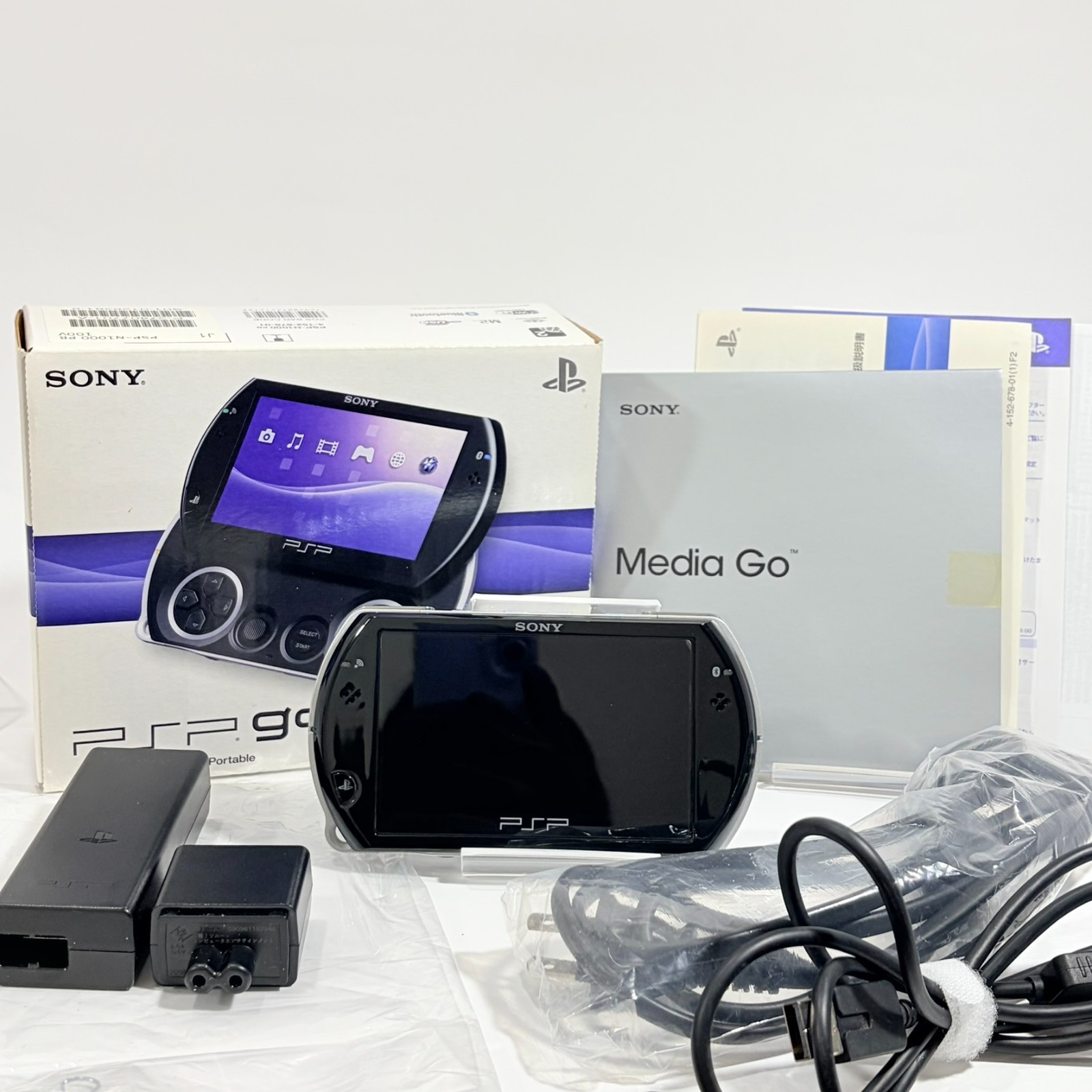 [Excellent] Sony PSP Go Piano Black PSP-N1000PB Console Japan