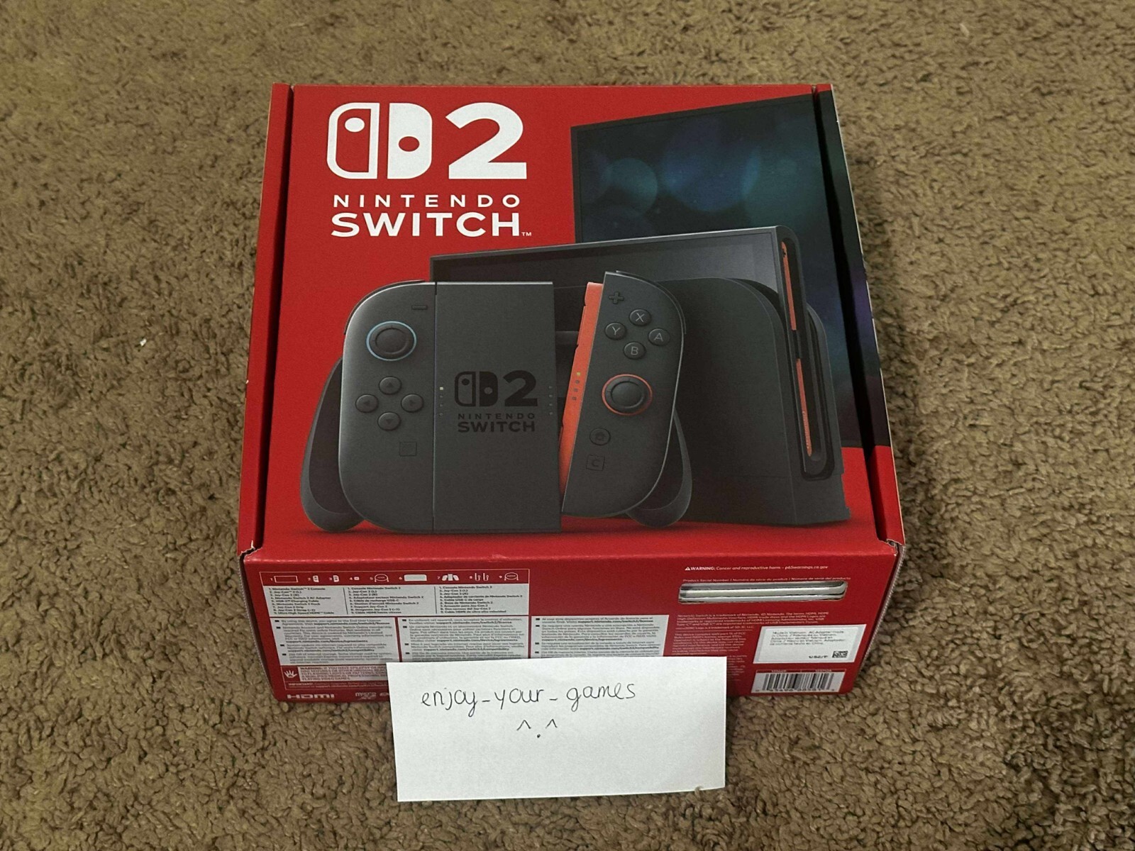 Nintendo Switch 2 Console 256GB US Seller IN HAND (NEW) – Fast Shipping