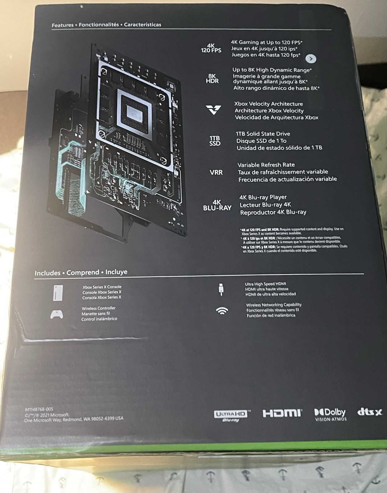 (FACTORY SEALED) Microsoft Xbox Series X 1TB SSD Console 4K UHD 120FPS