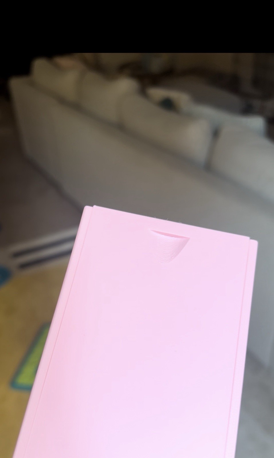 Game Boy inspired deck box pastel pink ￼