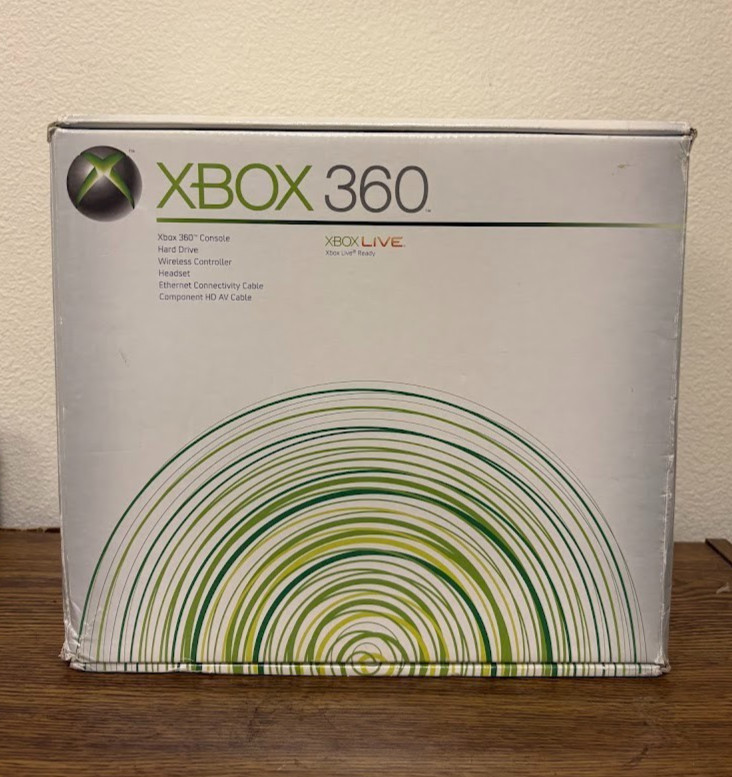 BLADES XBOX 360 LAUNCH ERA PRO 20GB CONSOLE 2006 SEALED NIB