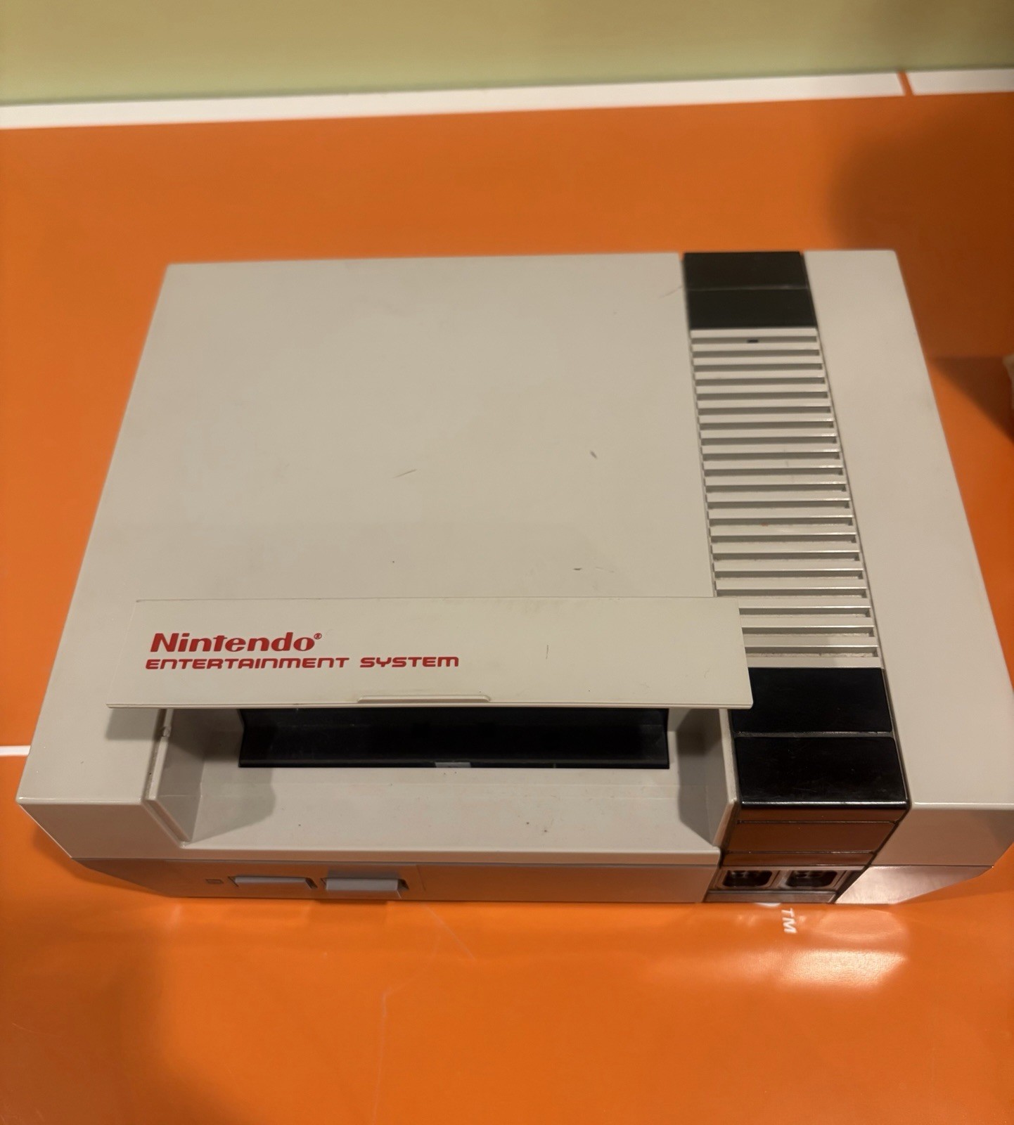 Nintendo Entertainment System NES Console Gray (NES-001) With Cables And SMB3