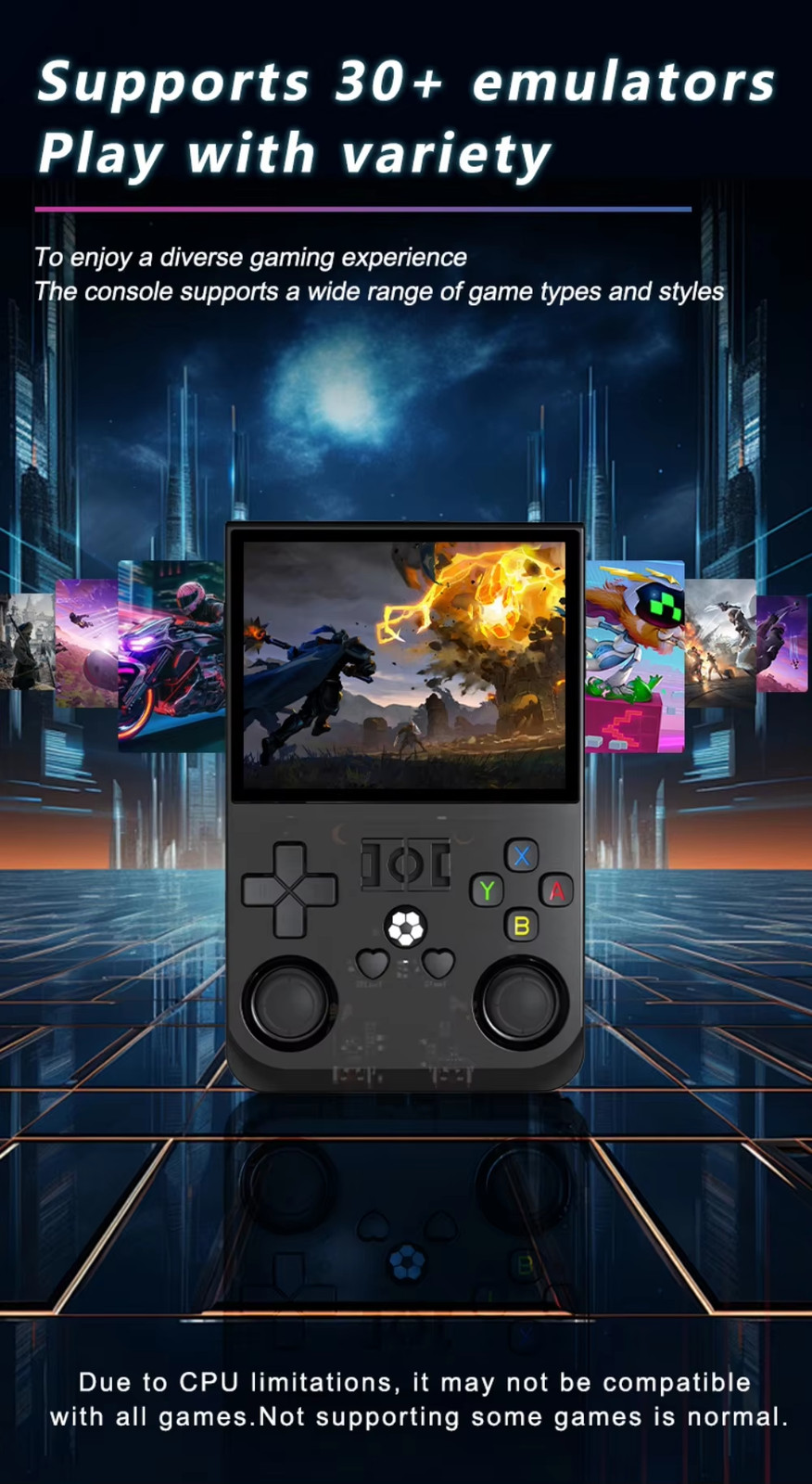 Open Source R36 PRO Retro Handheld Video Game Console Linux System 3.5 Inch IPS