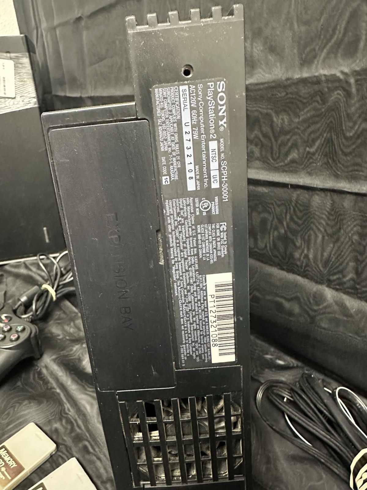 Sony PlayStation 2 Console – Black (SCPH-39001)