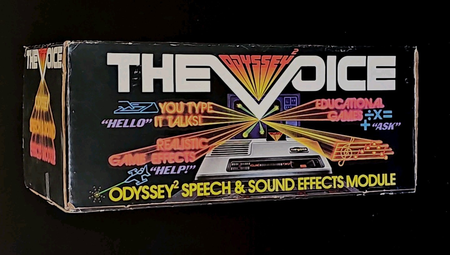 Magnavox Odyssey 2 The Voice Speech & Sound Effects Module – (Box Only Empty)