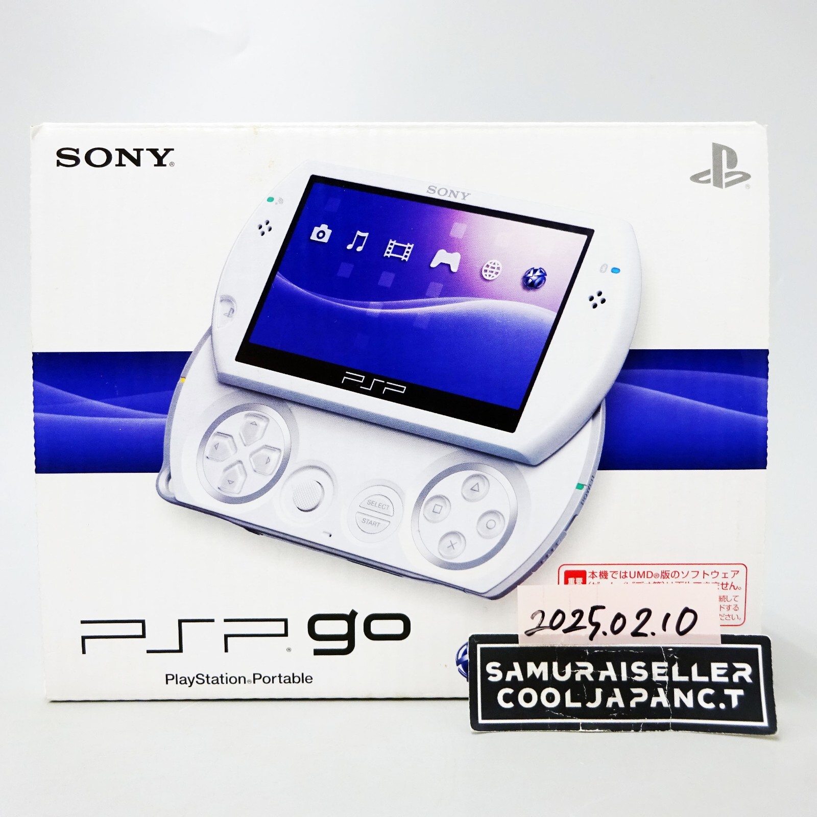 SONY PSP GO PlayStation Portable Console Pearl White PSP-N1000 PW Japan NEW