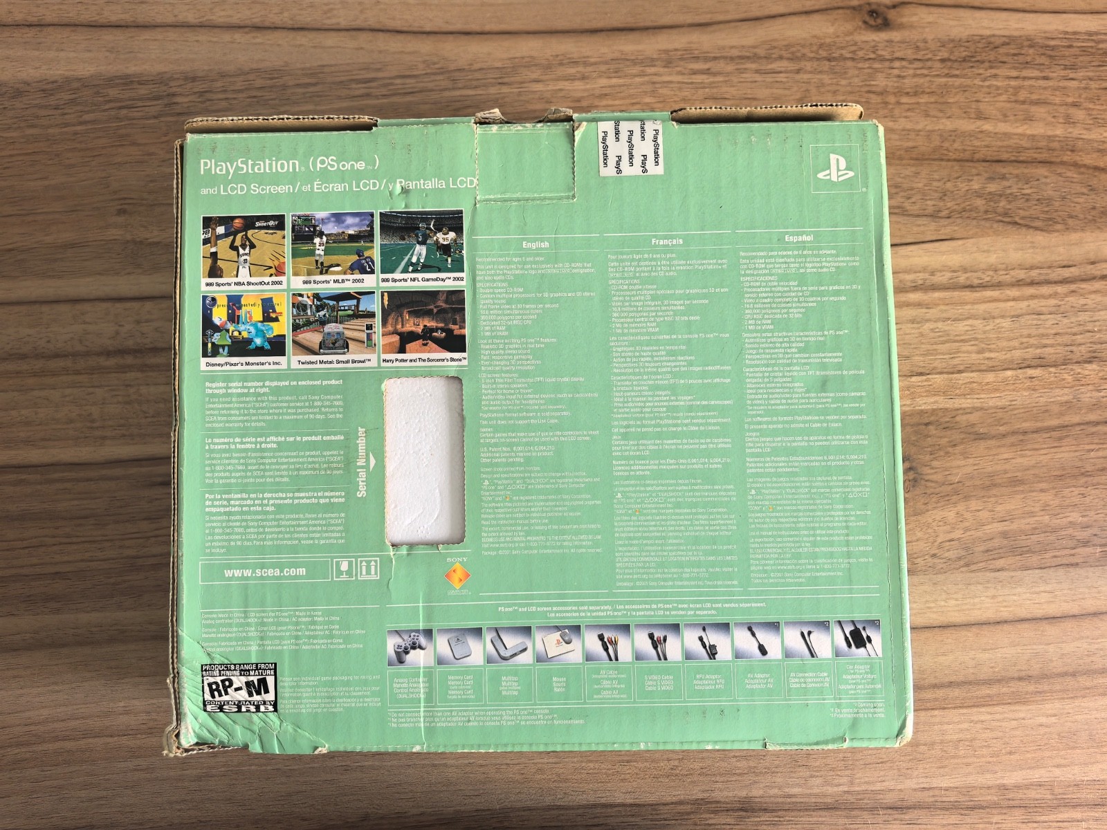 Sony PS One Combo PS1 Console SCPH-101 with LCD Monitor SCPH-130 #97 – *L&J🍂*