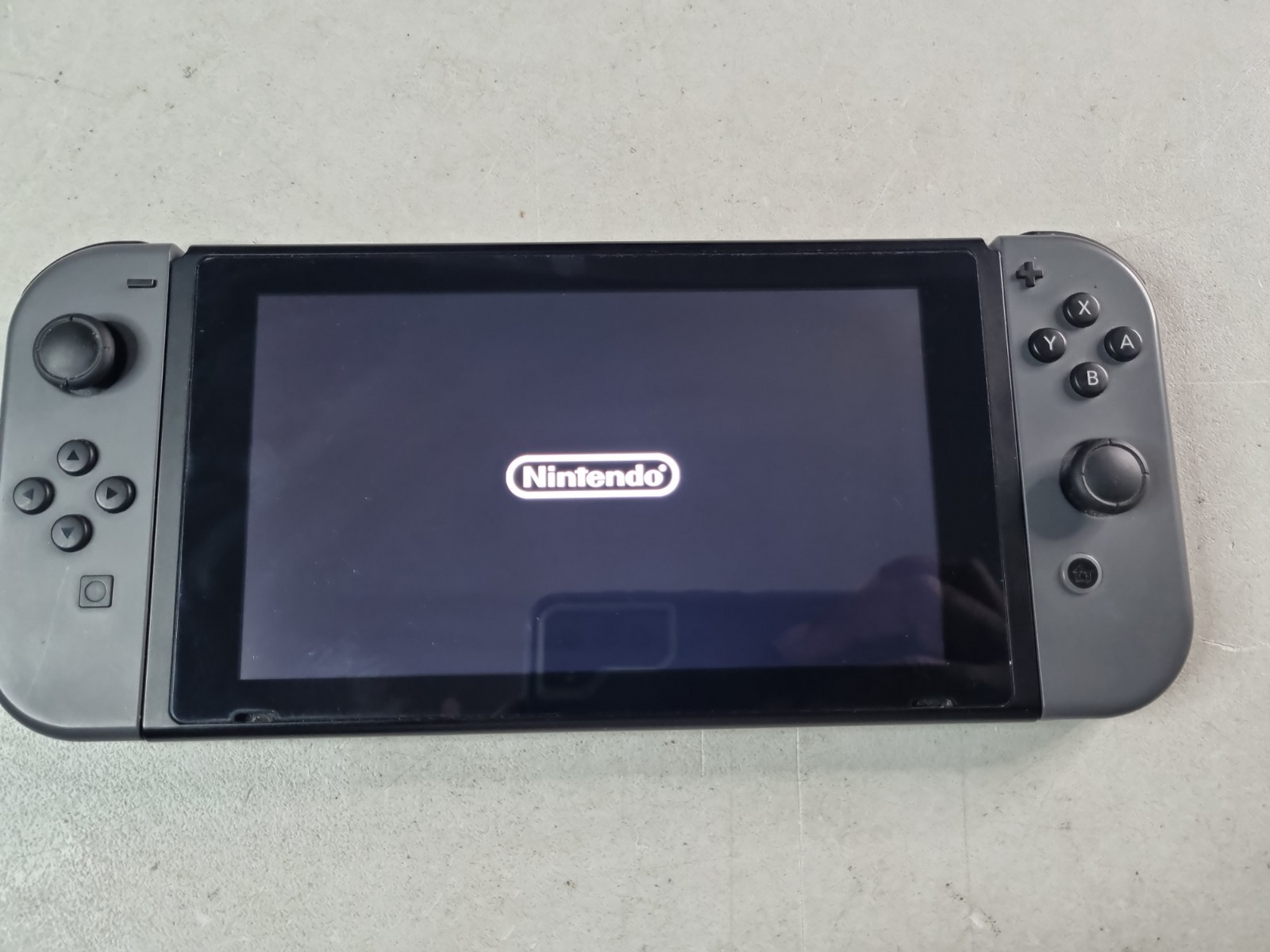 Nintendo Switch 32GB Game Console Only with Neon Gray Joy-Con, (HAC-001)