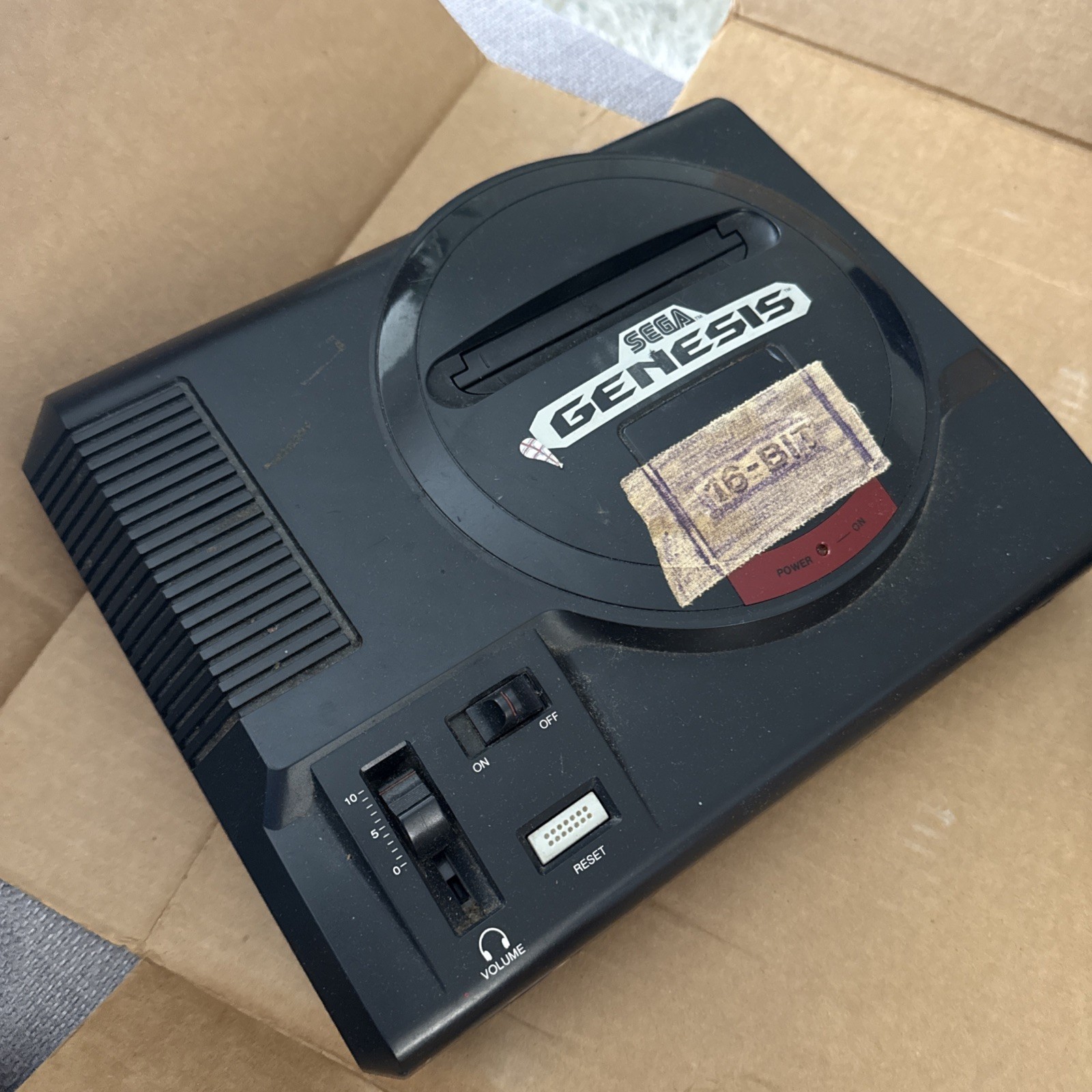 Sega Genesis Console Fighting System Model 1 w/Box & Controller UNTESTED