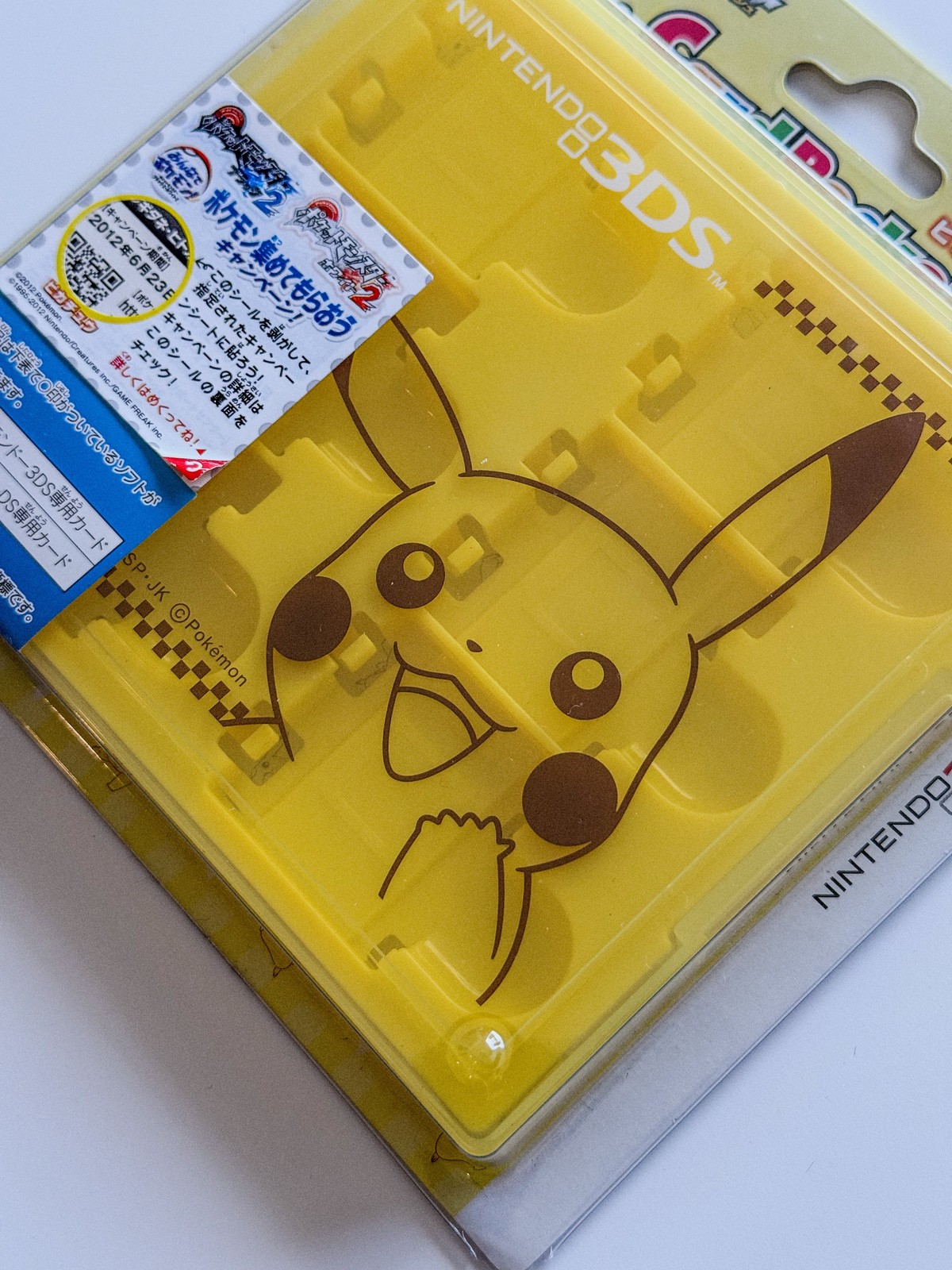 Pikachu Card Pocket 6 – Nintendo 3DS Game Case (Sealed)