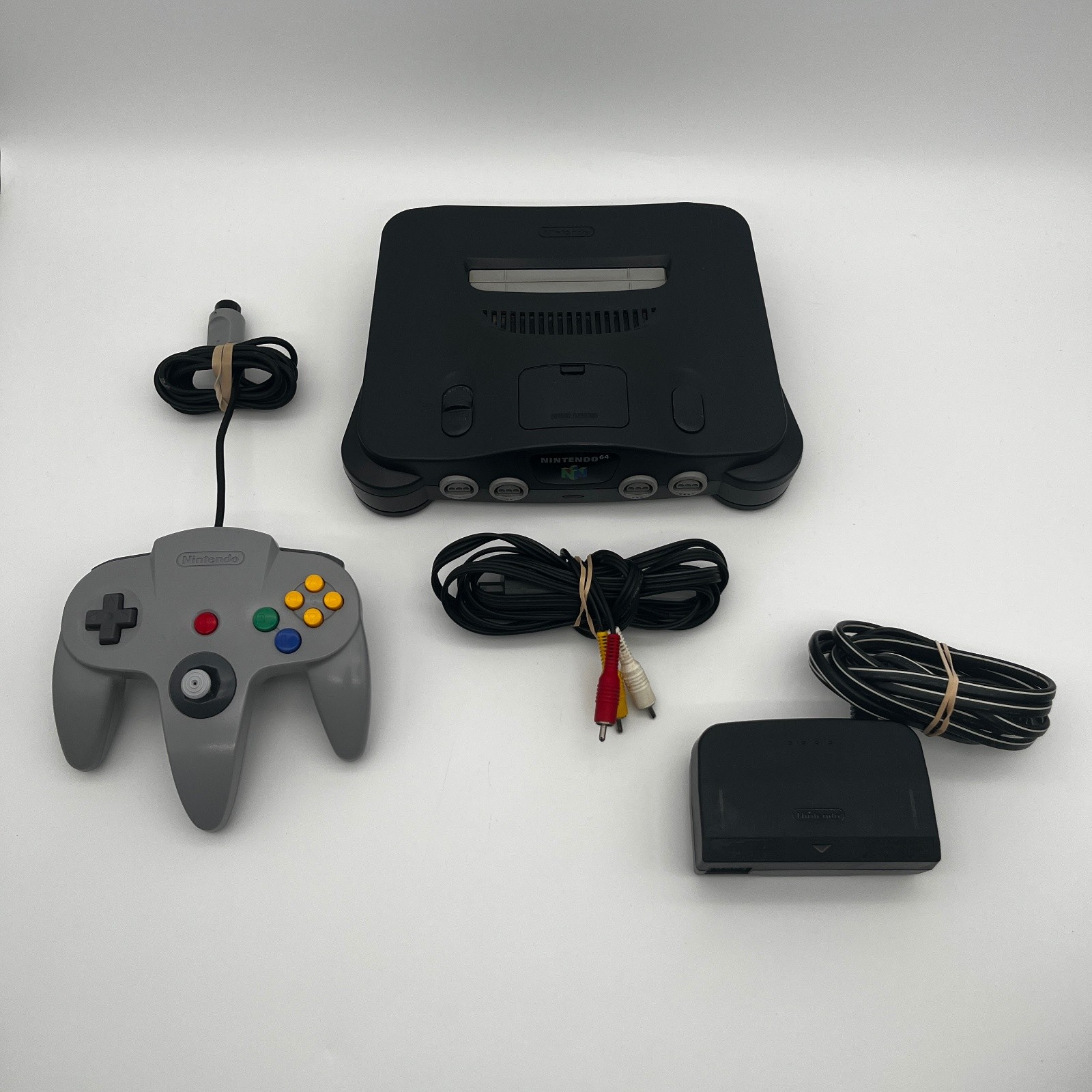 Nintendo 64 N64 Console System Bundle W/ Controller, Cables – Tested Works