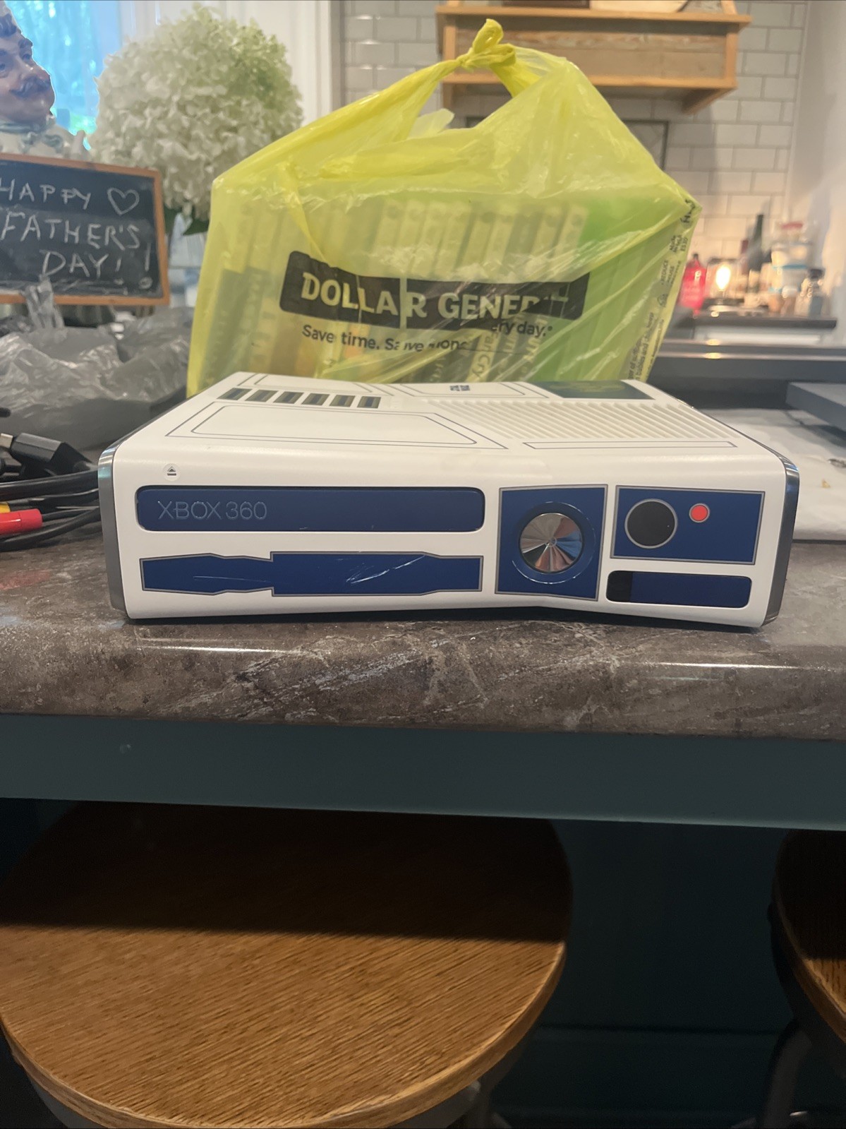 Xbox 360 Star Wars Edition R2D2 Comes With 20 Games