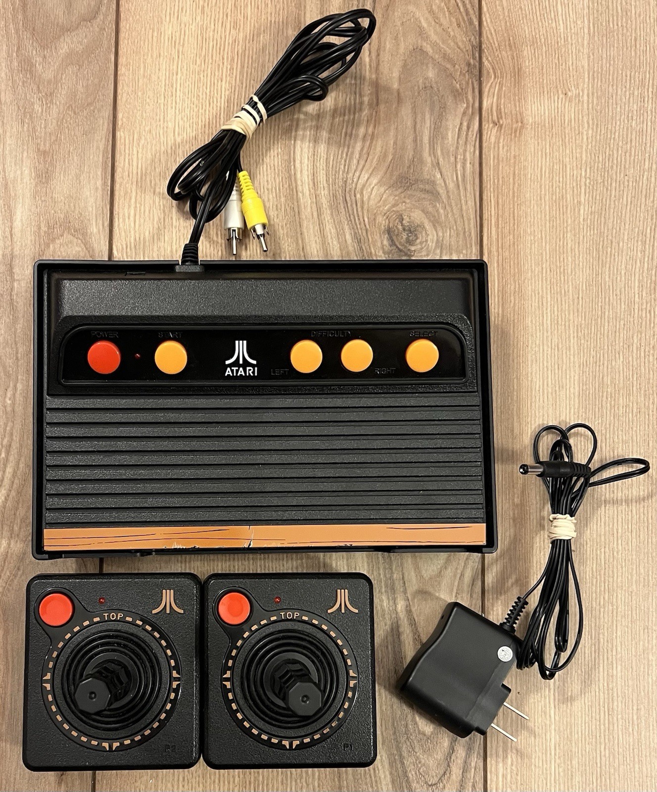 Atari Flashback 6 Classic Game Console W/ 100 Games Wireless Controllers Tested